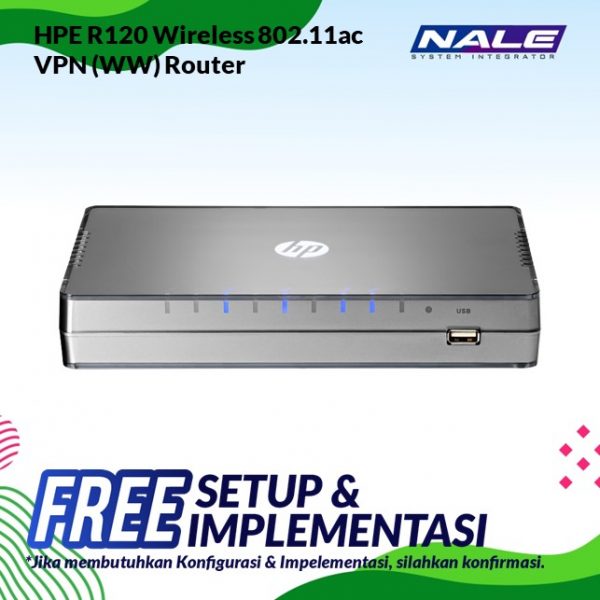 HPE R120 Wireless 802.11ac VPN WW Router (J9977A)